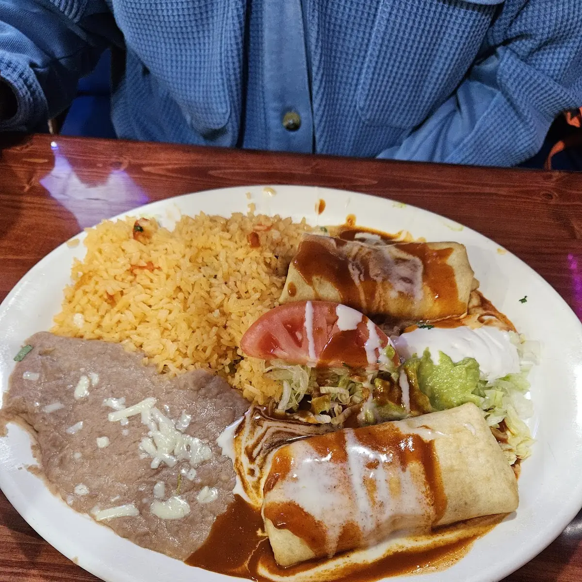 Enchilada Rice and Beans