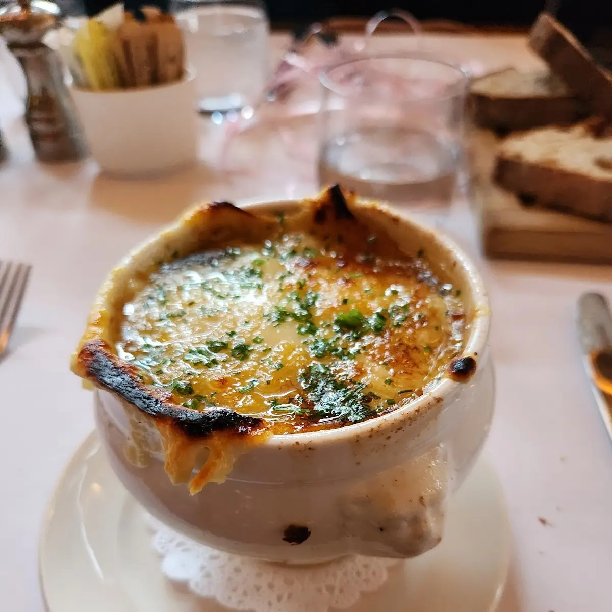 French Onion Soup Beef Shank Gruyère