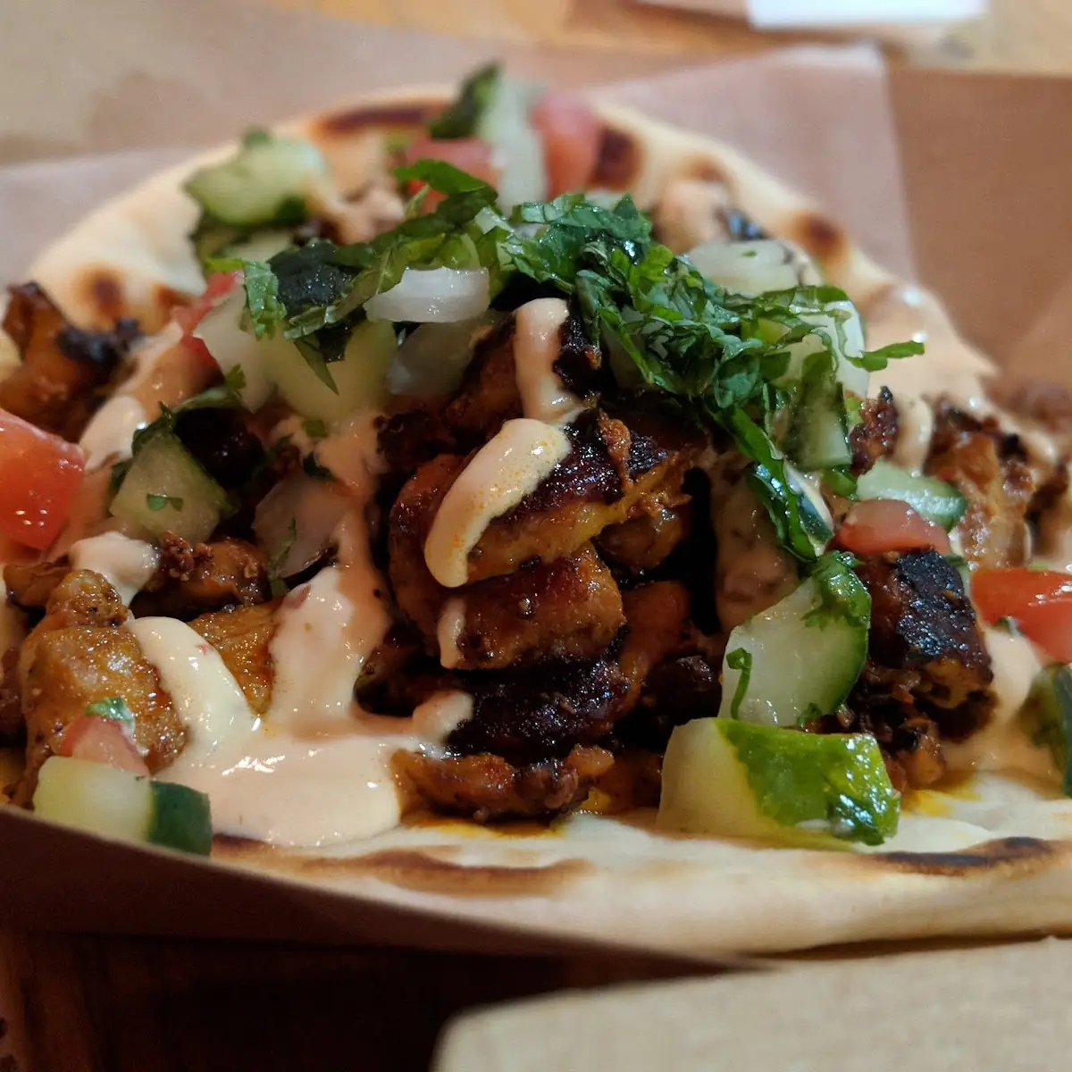 Arabe Taco Grilled Spiced Chicken
