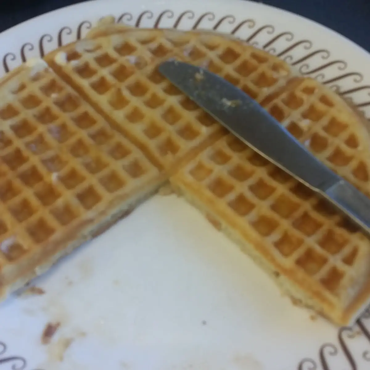 Peanut Butter Chip Waffle