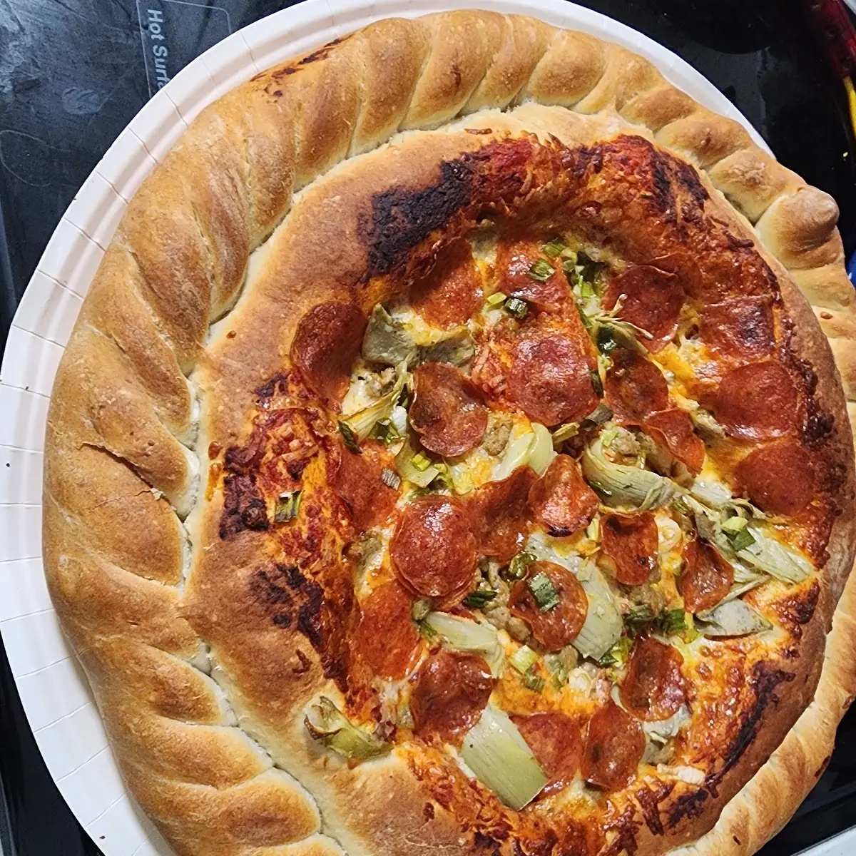 Stuffed Crust Pizza
