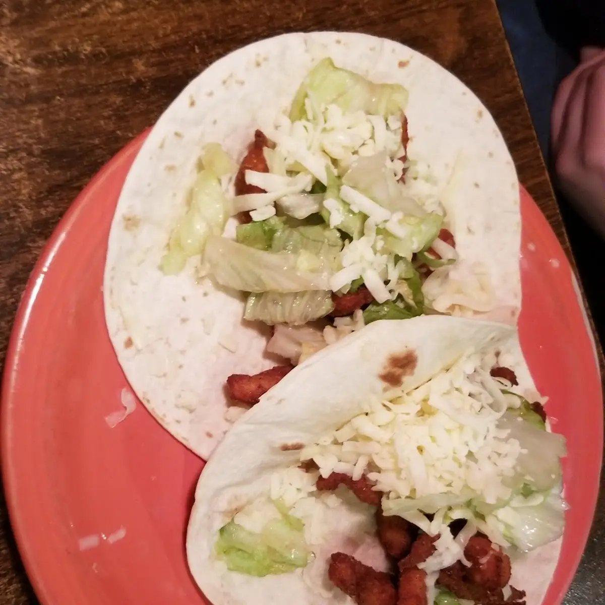 Fried Chicken Tacos
