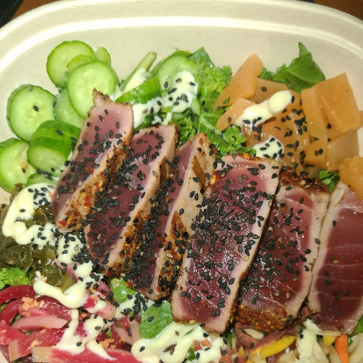 Seared Tuna Salad
