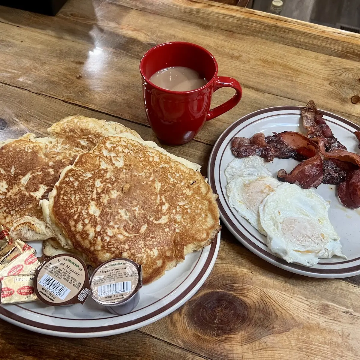 Pancakes and Eggs