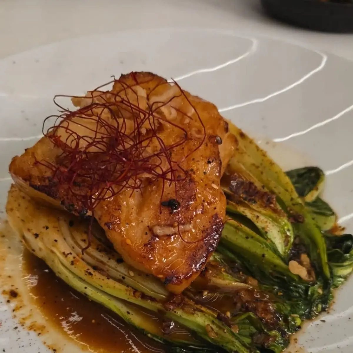 Miso Glazed Chilean Sea Bass