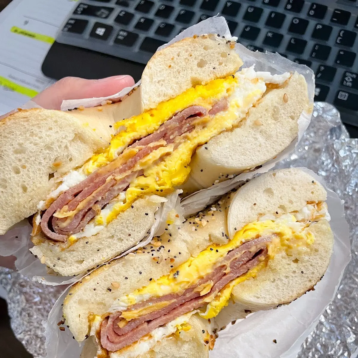 Deluxe Ham Egg & Cheese
