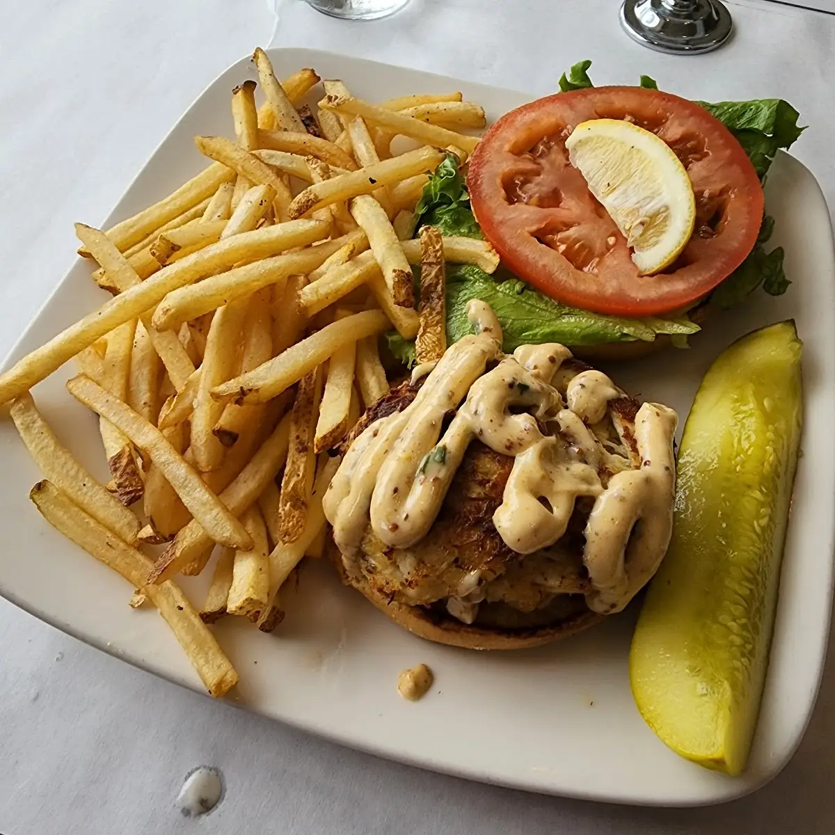 Crab Cake Sandwich
