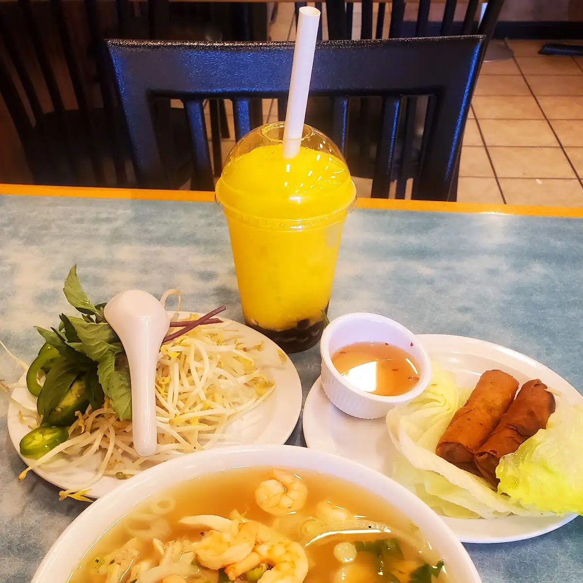 Pho GA with Shrimp