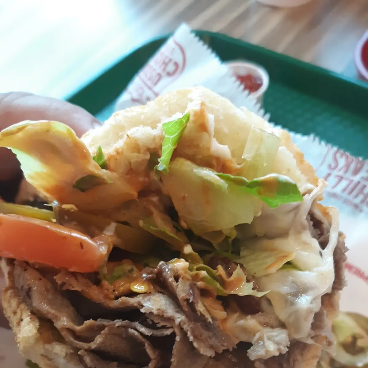 Jalapeño Cheese Steak Sandwich