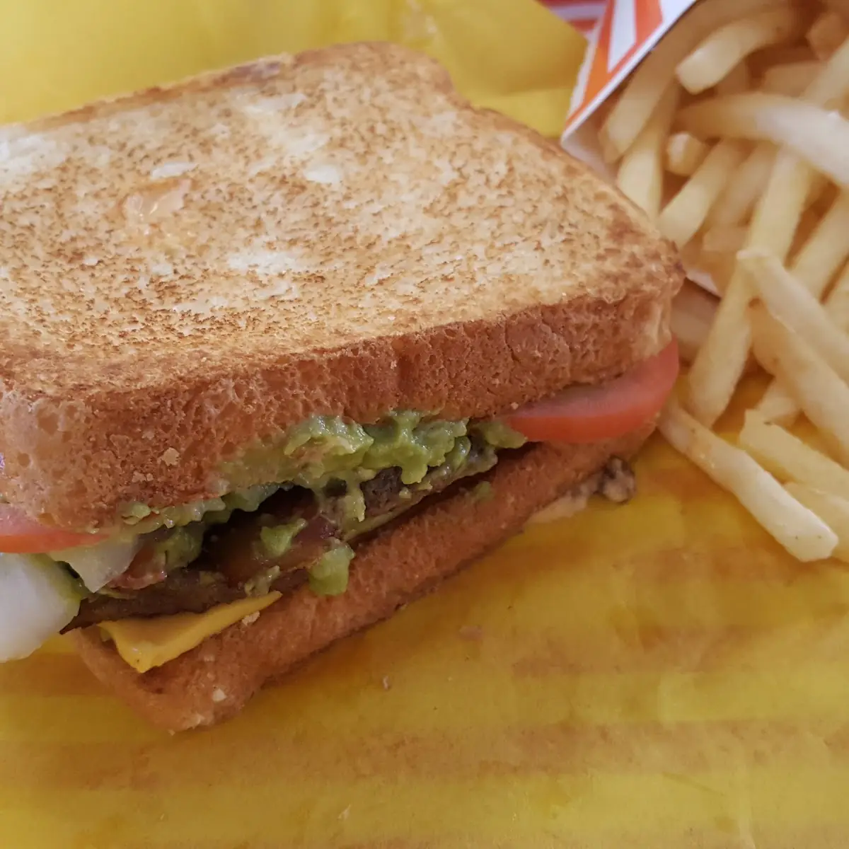 Avocado Bacon Cheeseburger