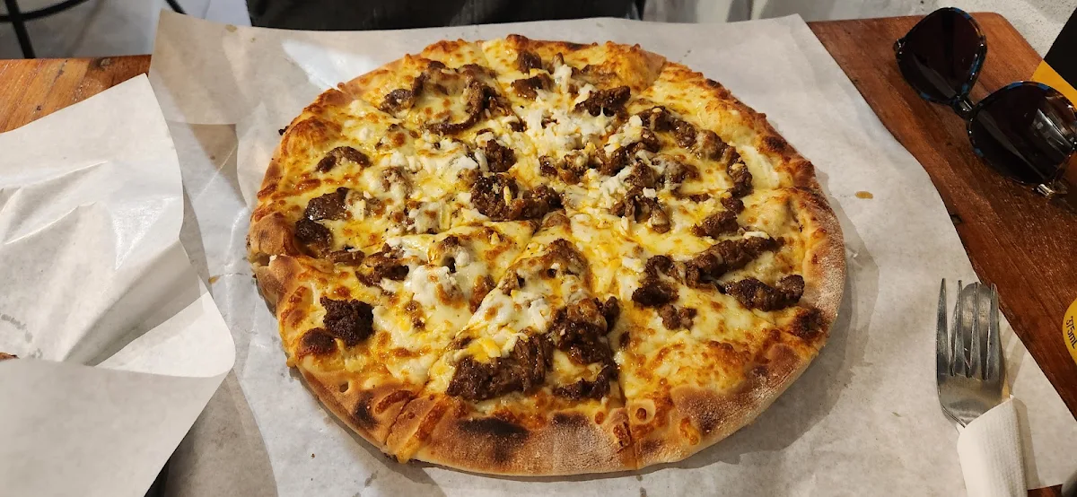 Soulmeat Lovers Classic Pizza, Soul Mill Woodfired Pizza