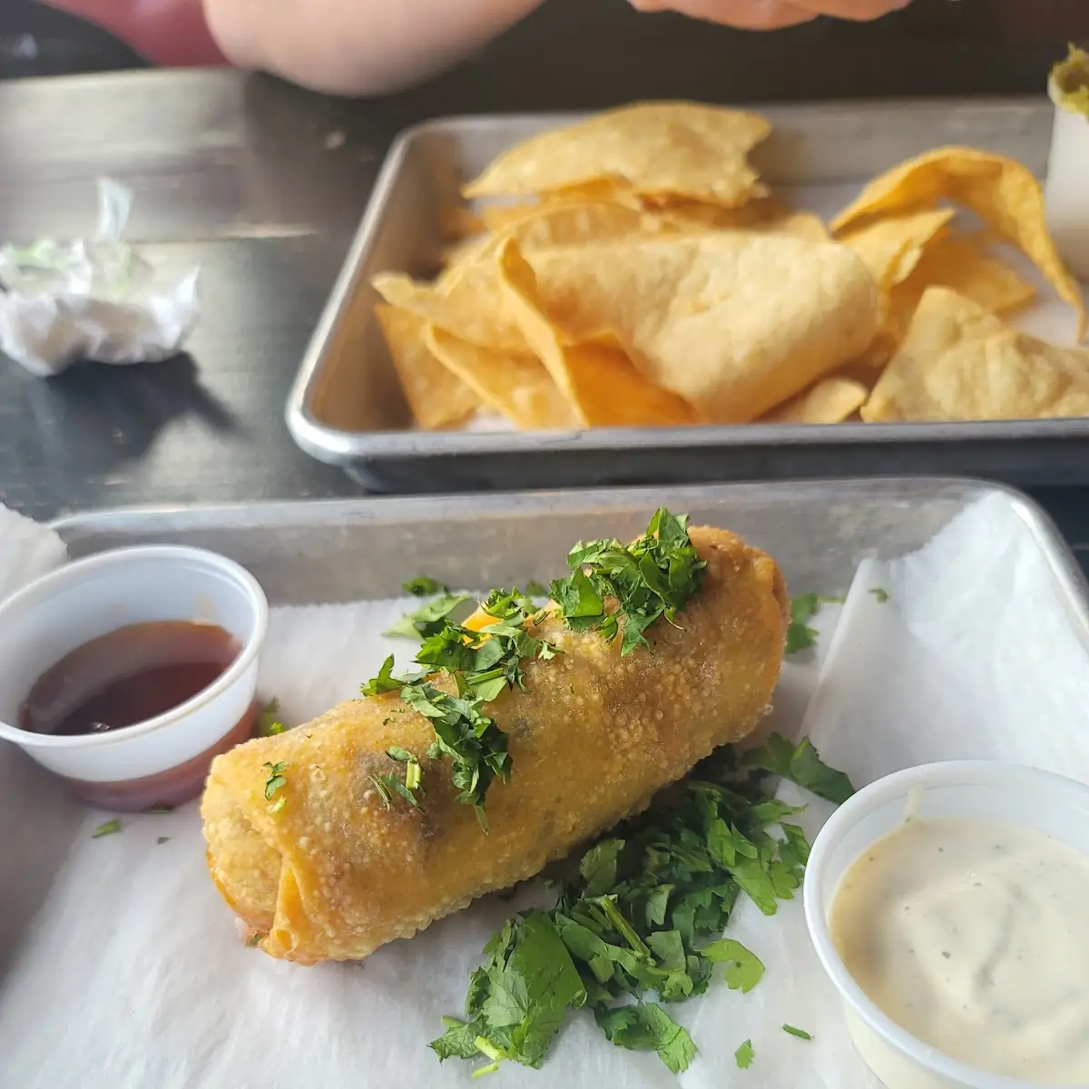 Carne Asada Eggroll