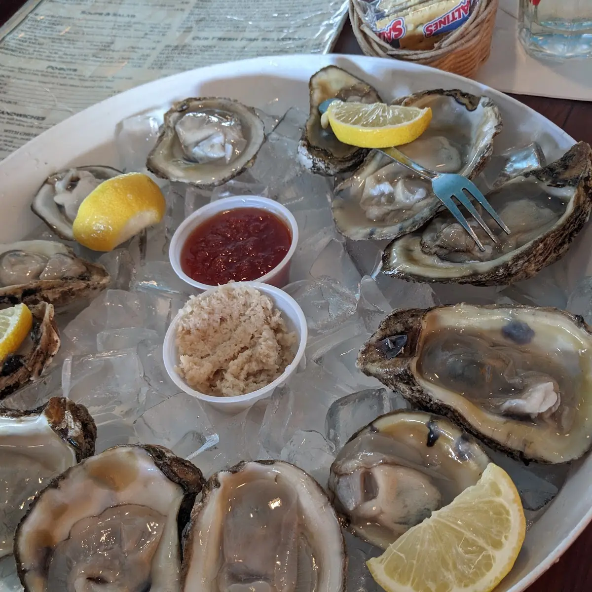 Raw Oysters on the Half Shell