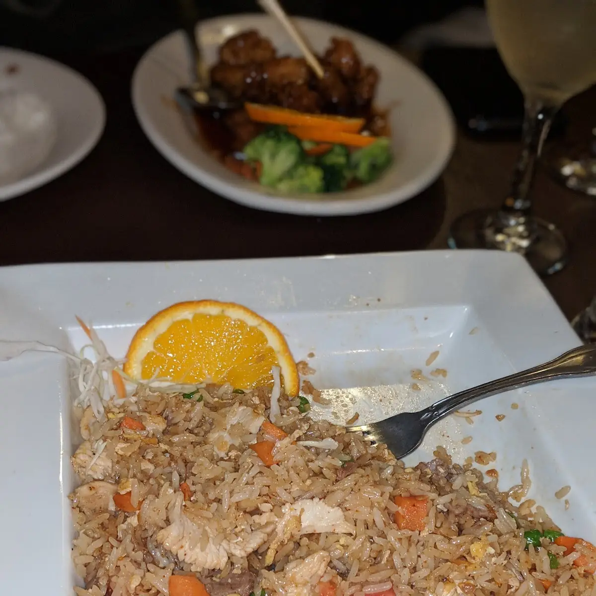 Thai Fried Rice Chicken and Beef