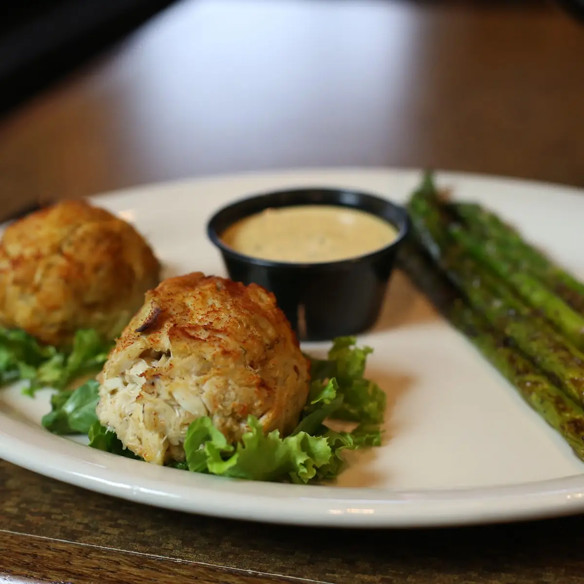 Brass Rail's Famous Crab Cakes