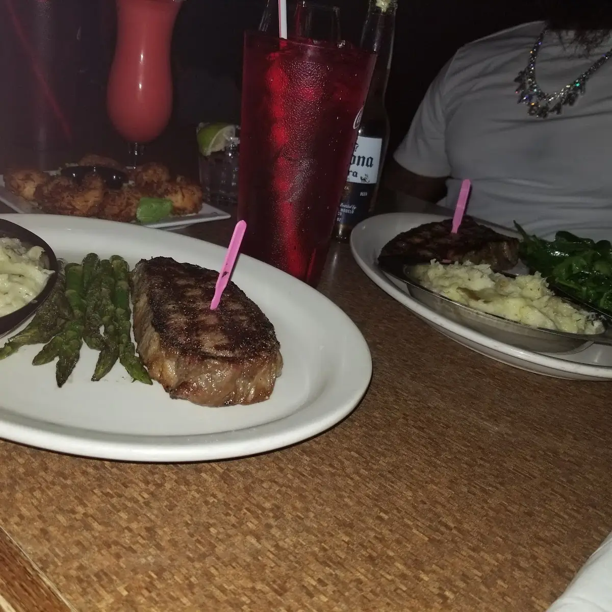 Steak and Mashed Potatoes