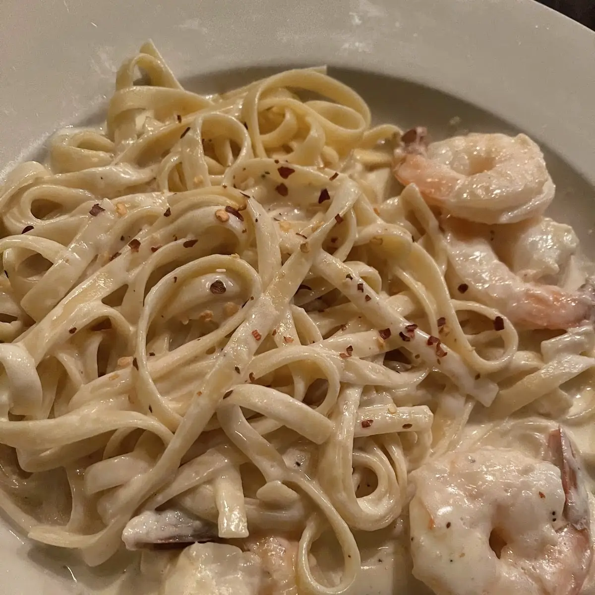 Shrimp Alfredo