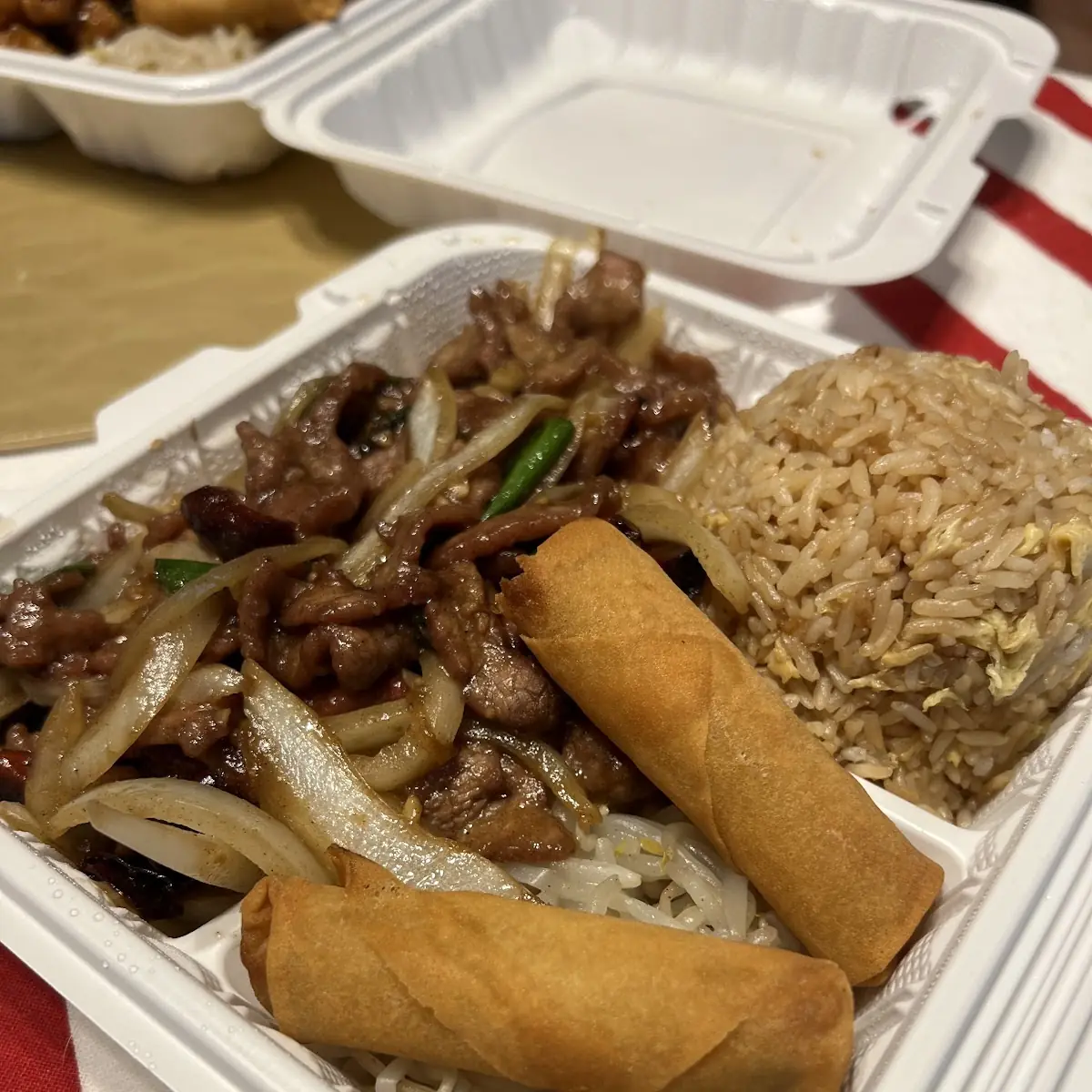 Mongolian Beef Lunch Combo