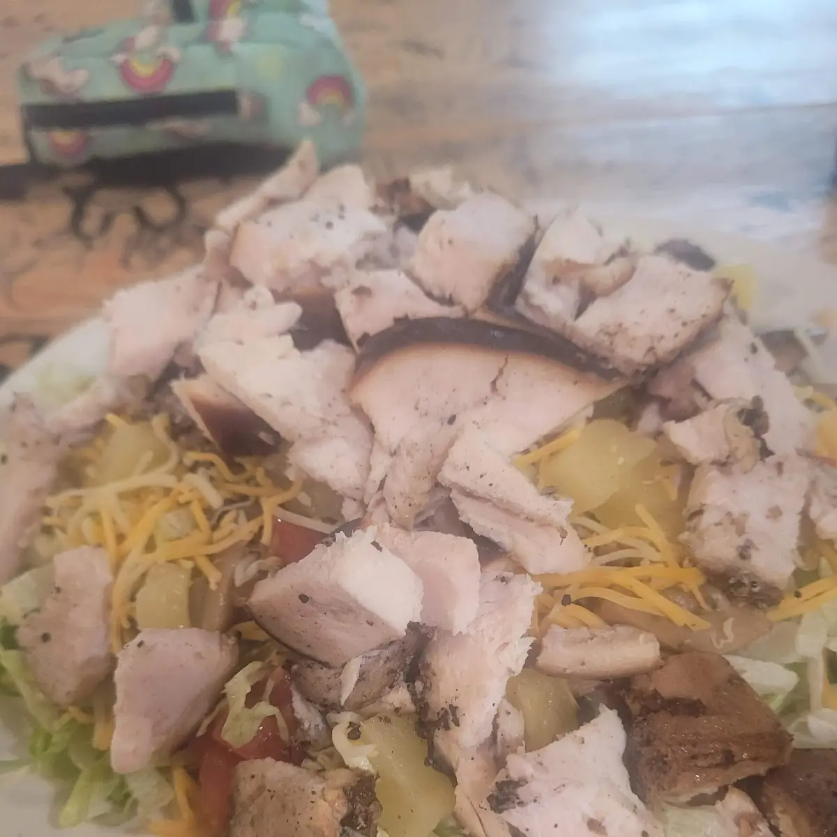 Boar House BBQ Salad Smoked Chicken