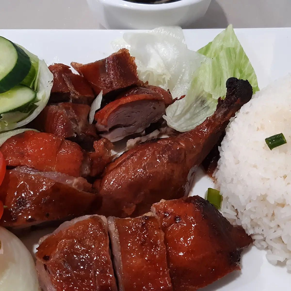 Roast Duck Rice Plate
