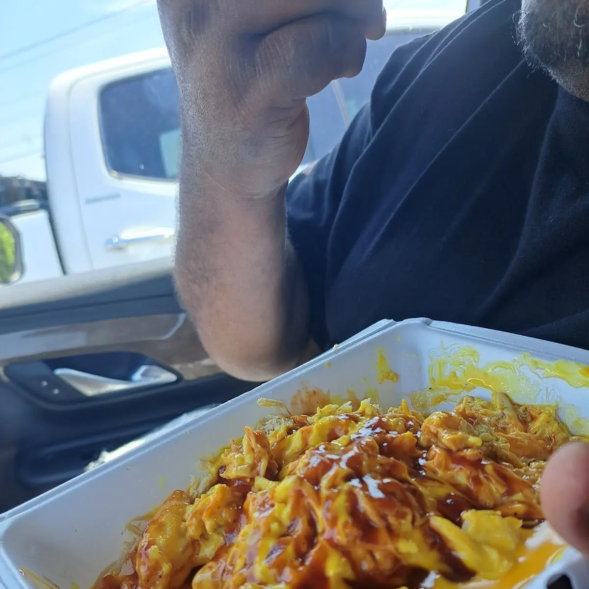 BBQ Chicken Nachos