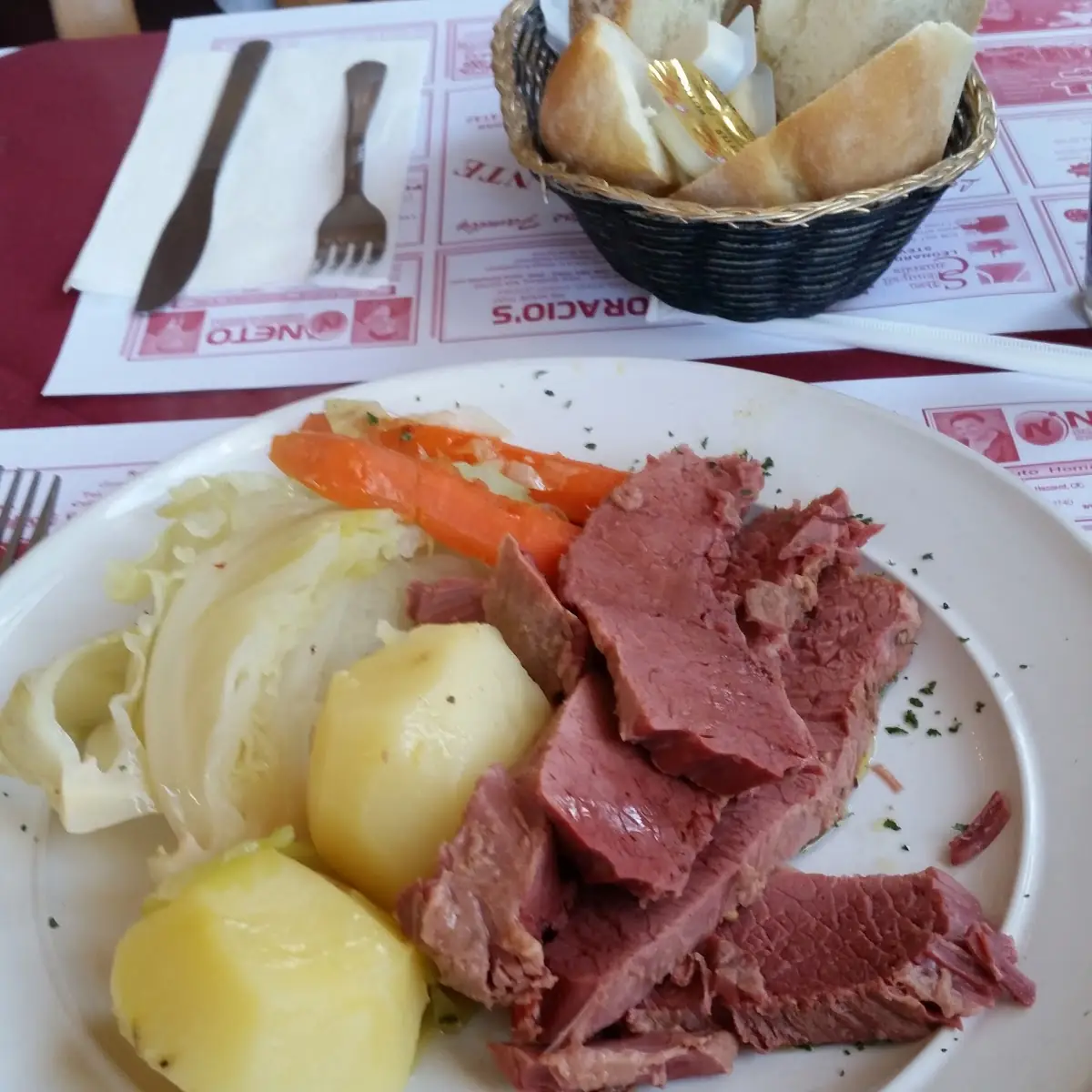 Corned Beef and Cabbage