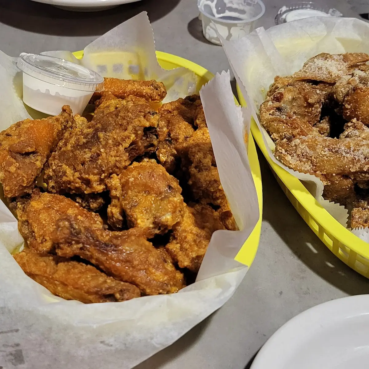 Buffalo Garlic Parm Wings
