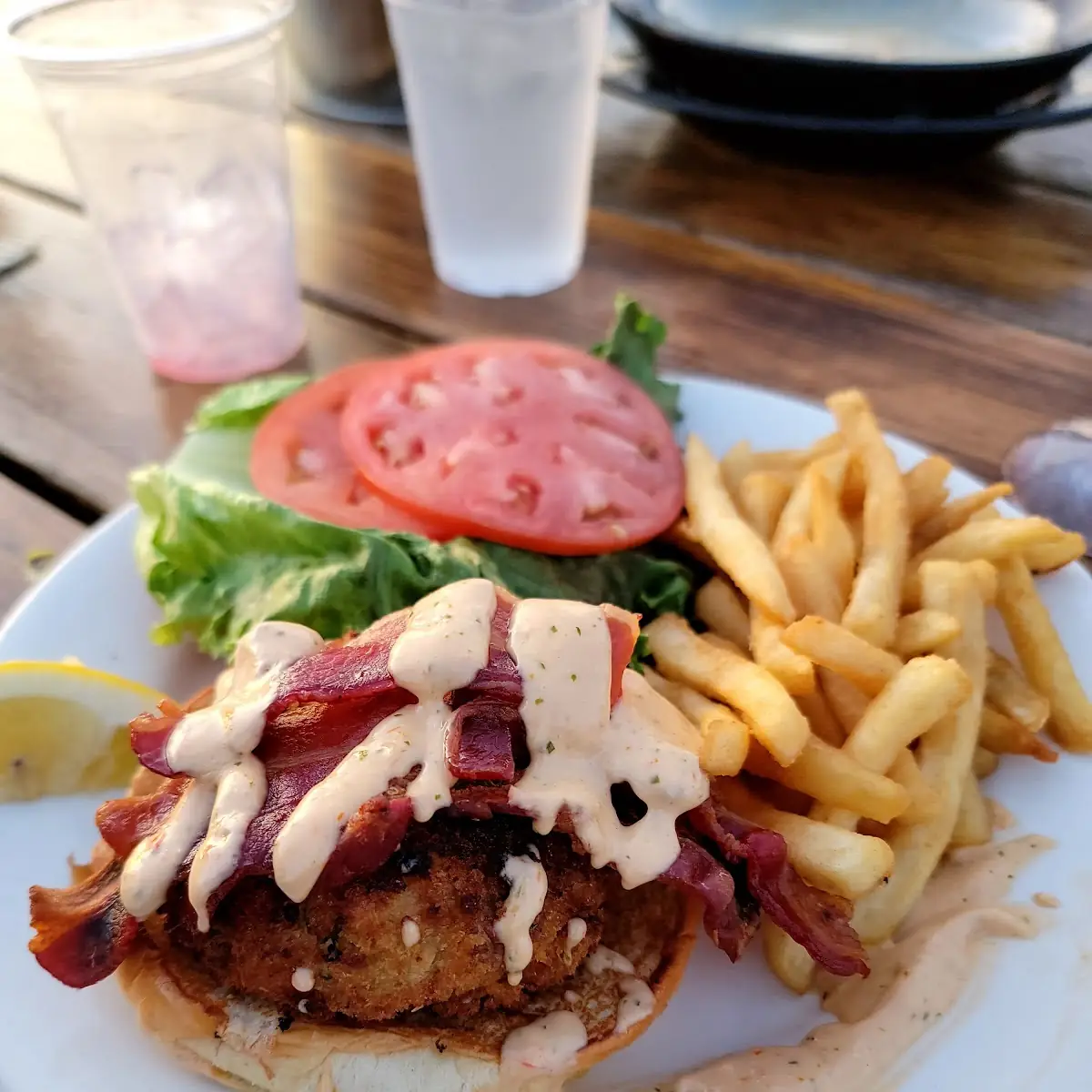 Crab Cake blt