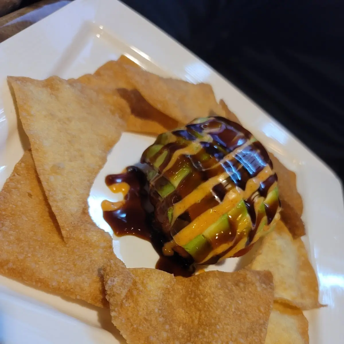 Spicy Tuna Nachos