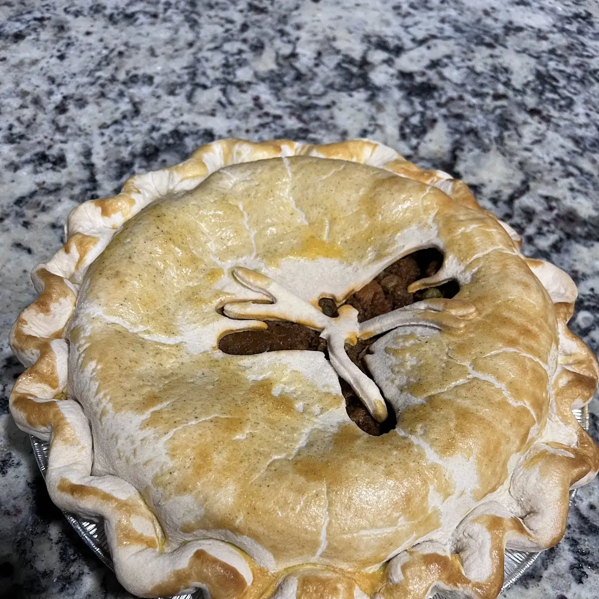 Curry Beef Pot Pie