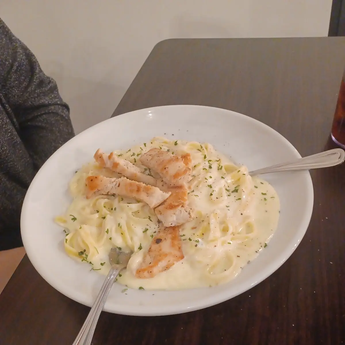 Shrimp Alfredo