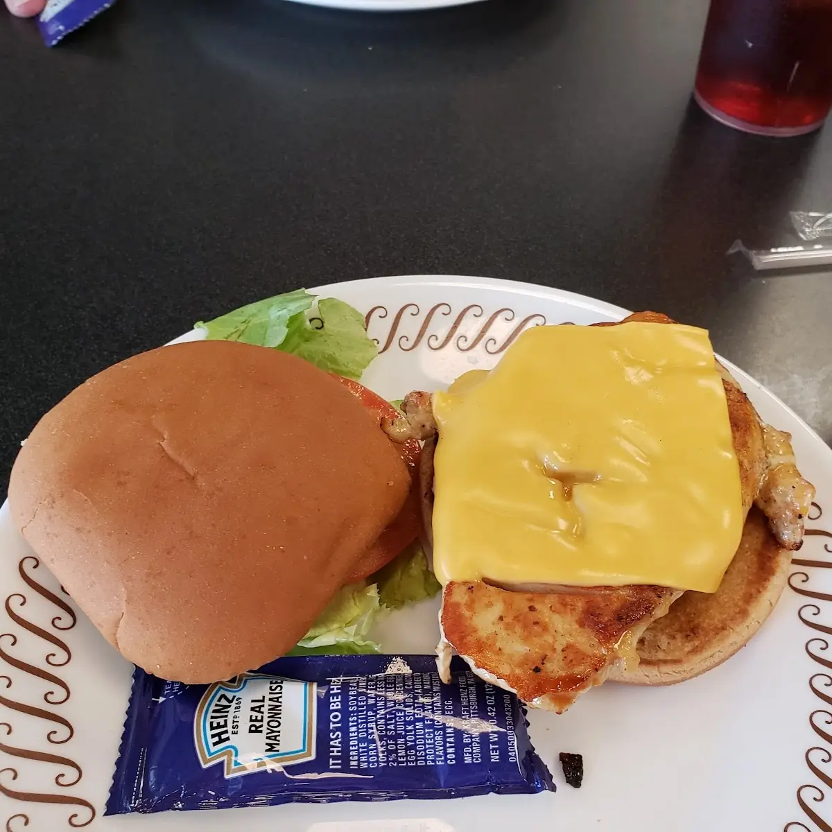 Chicken Cheddar Burger