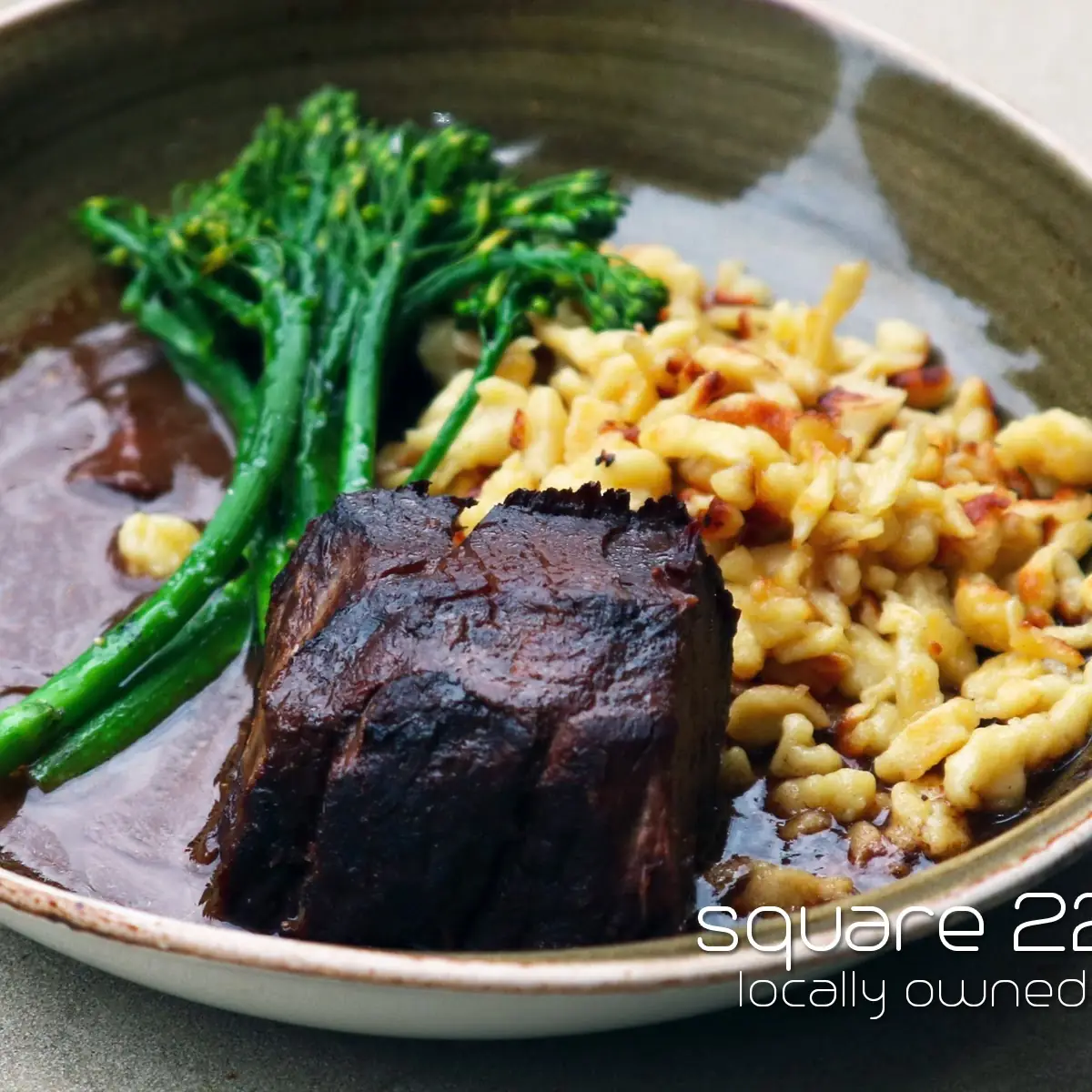 Bourbon-Braised Short Rib