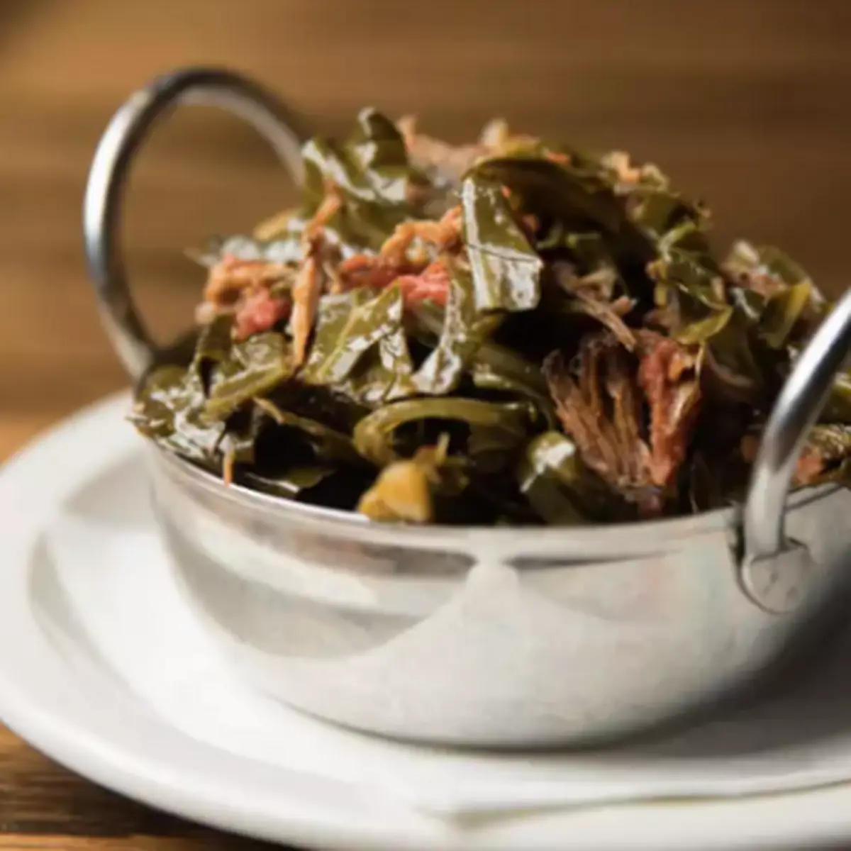 Low & Slow Collard Greens with Pork Belly GF