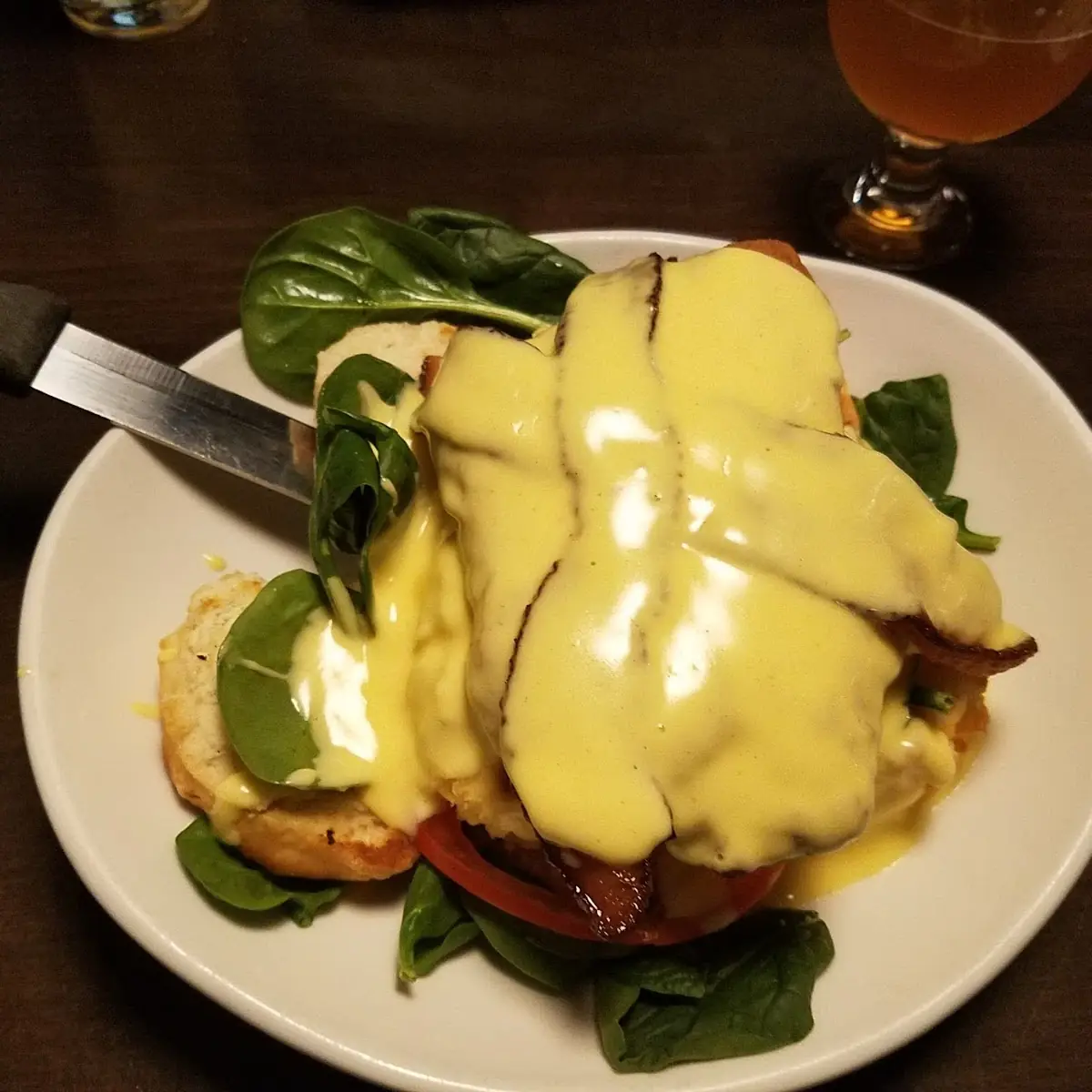 Fried Chicken Benedict
