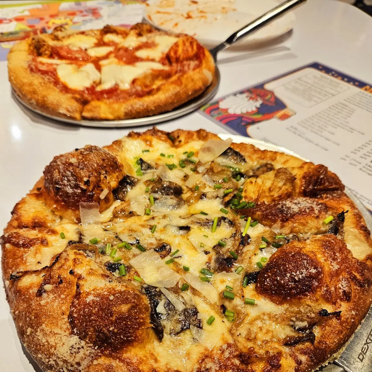 Mushroom Pizza