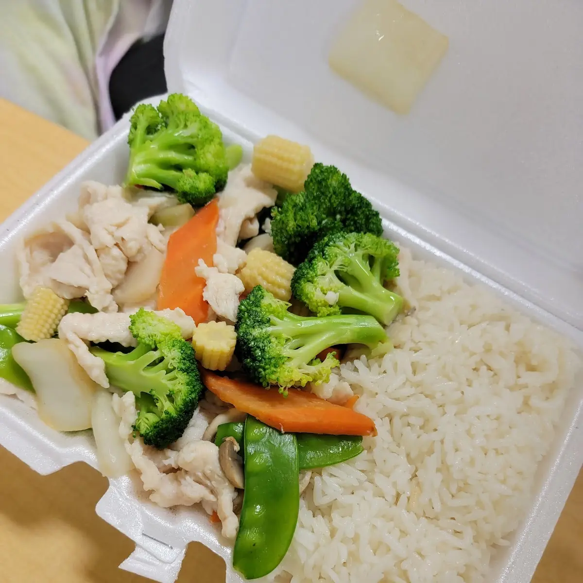 Steamed Chicken with Mixed Vegetable