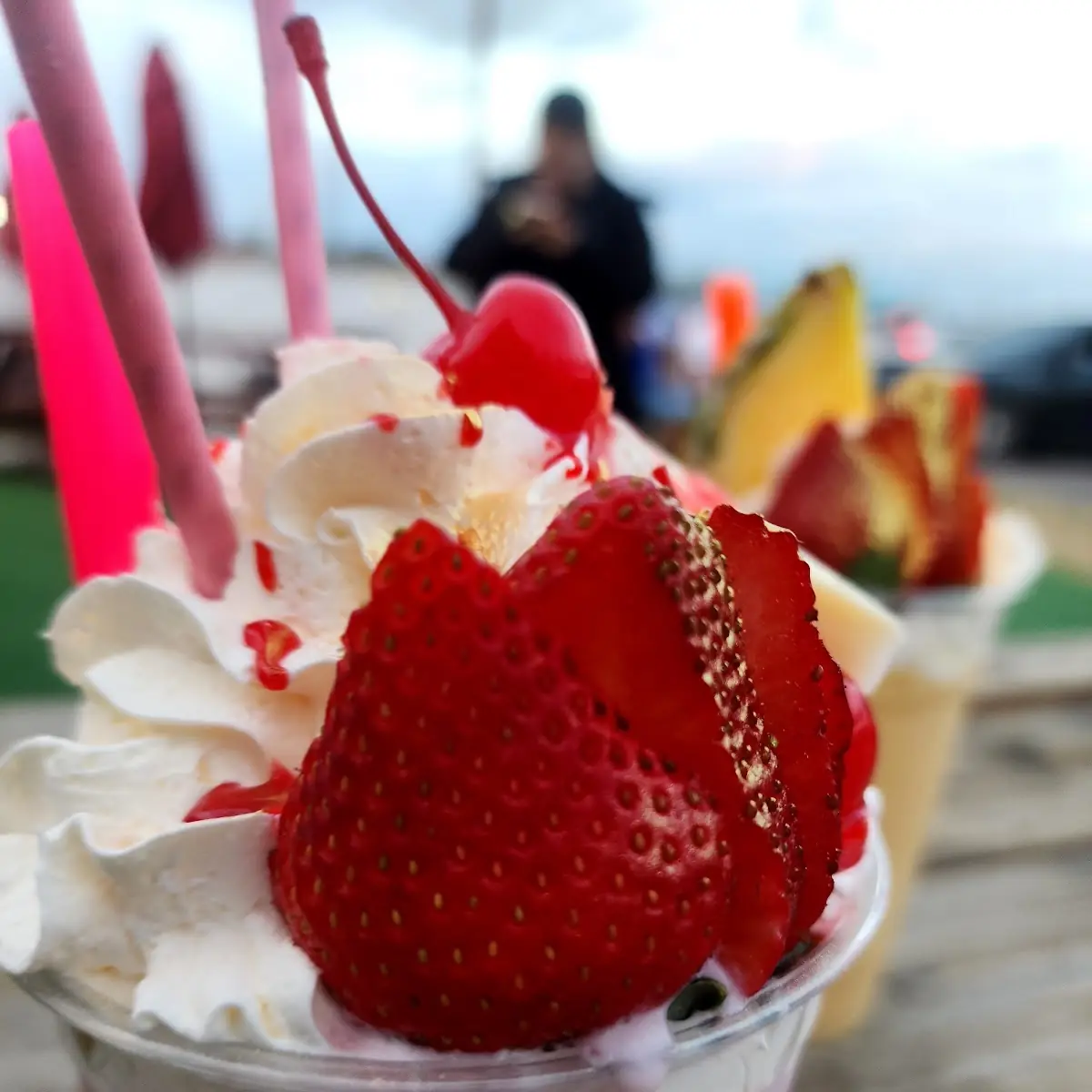 Strawberry Cheesecake Frappe