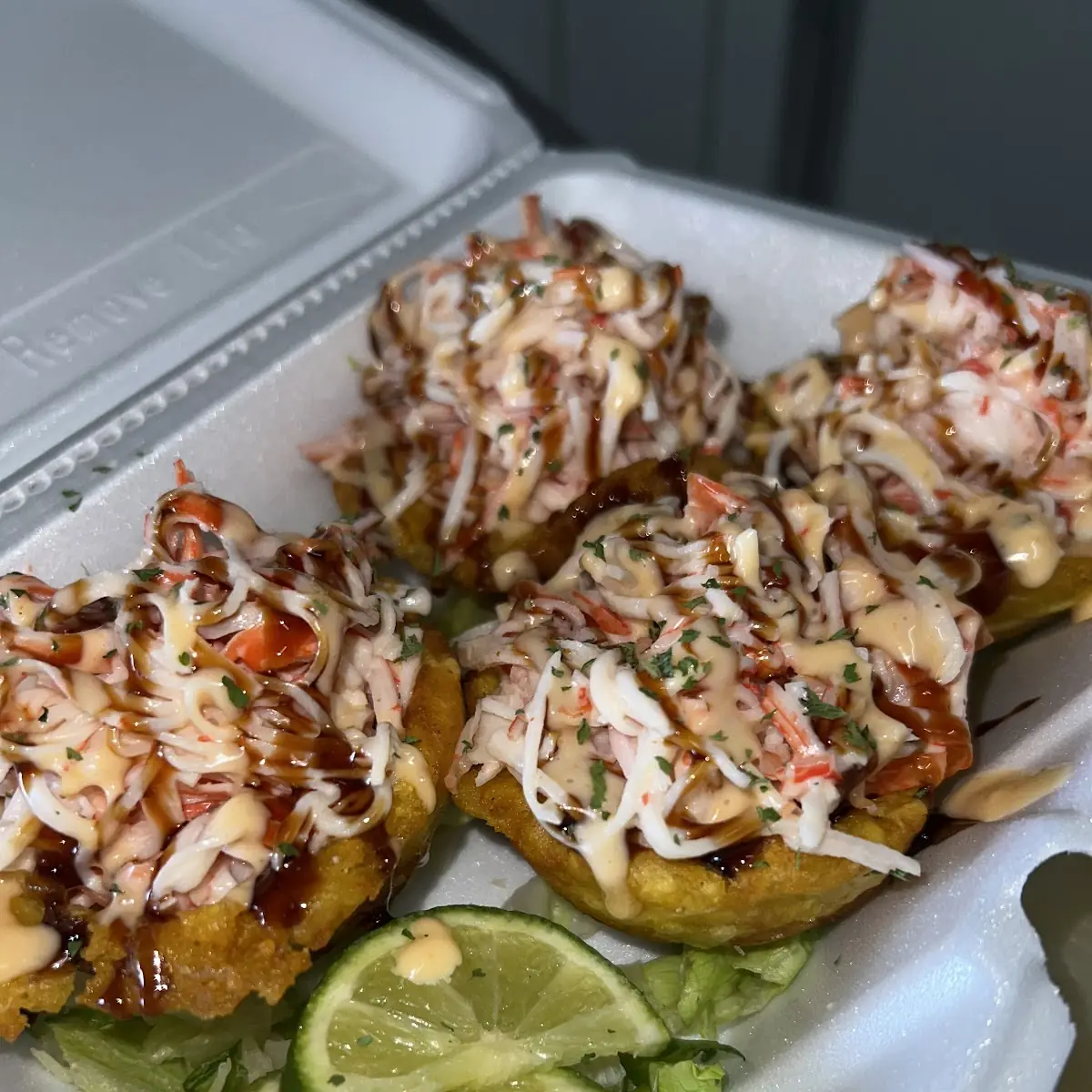 Tostones Locos Crazy Plantains