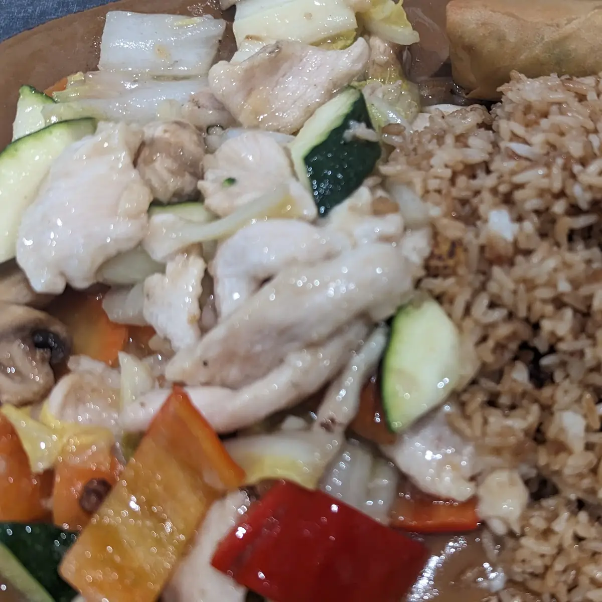 L Mushroom Chicken