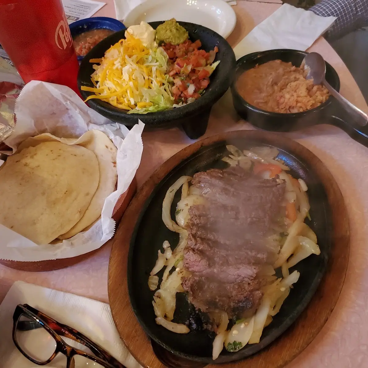 Beef Fajitas for 1
