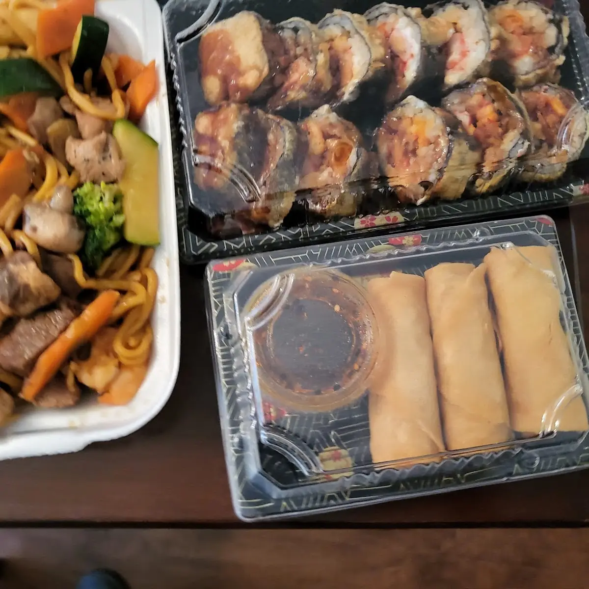Hurricane Roll and Spring Rolls My Fav