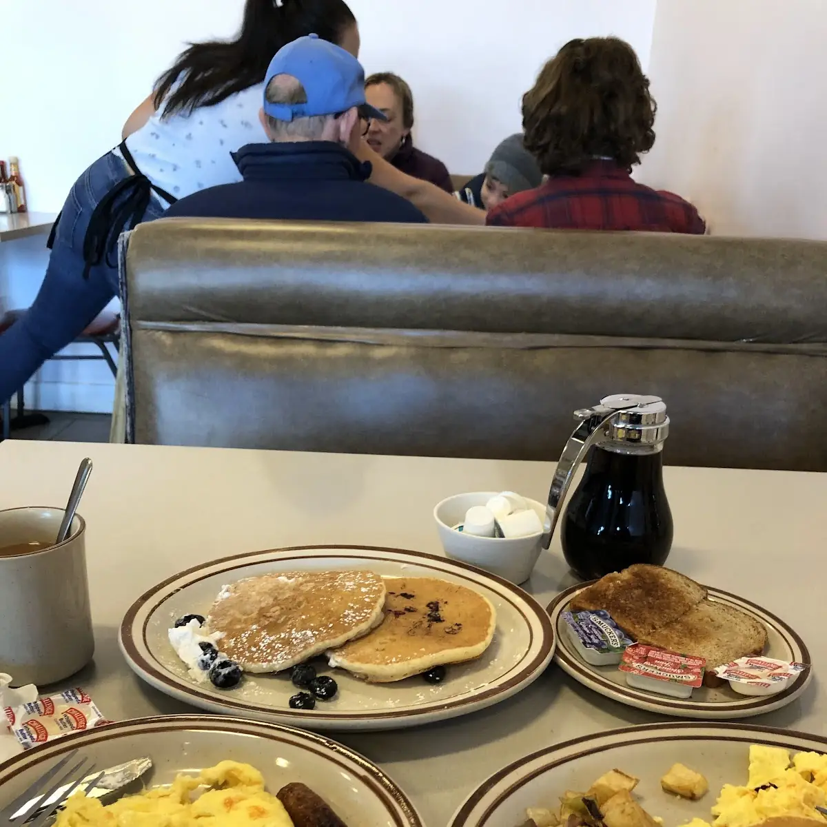 Blueberry Pancake Combo