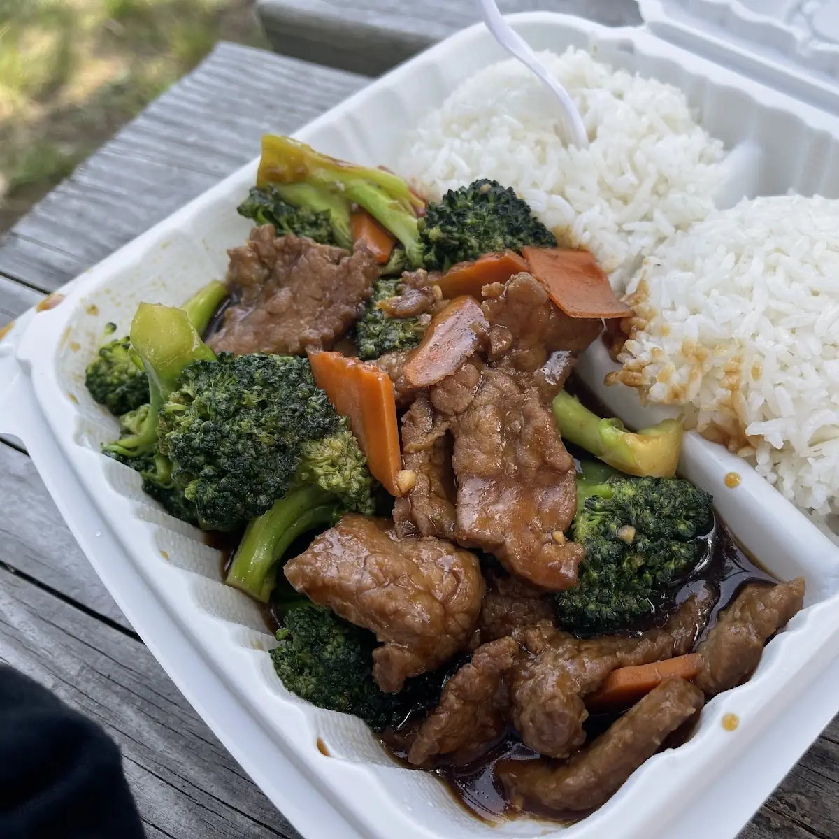 Beef Broccoli Combo