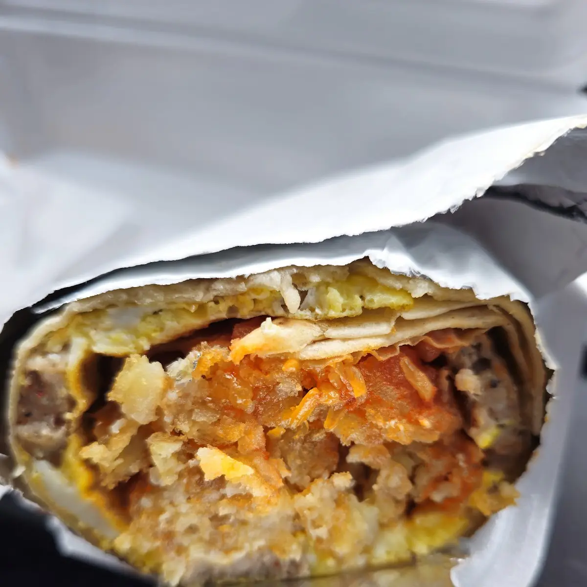 Sausage Egg & Cheese Burrito