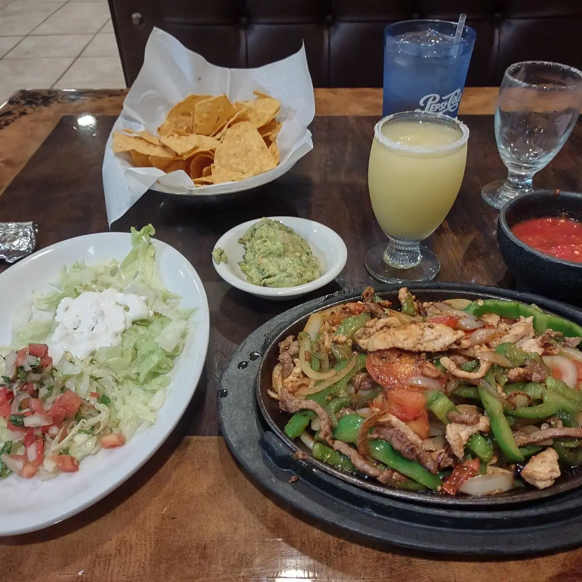 Chicken and Steak Fajitas