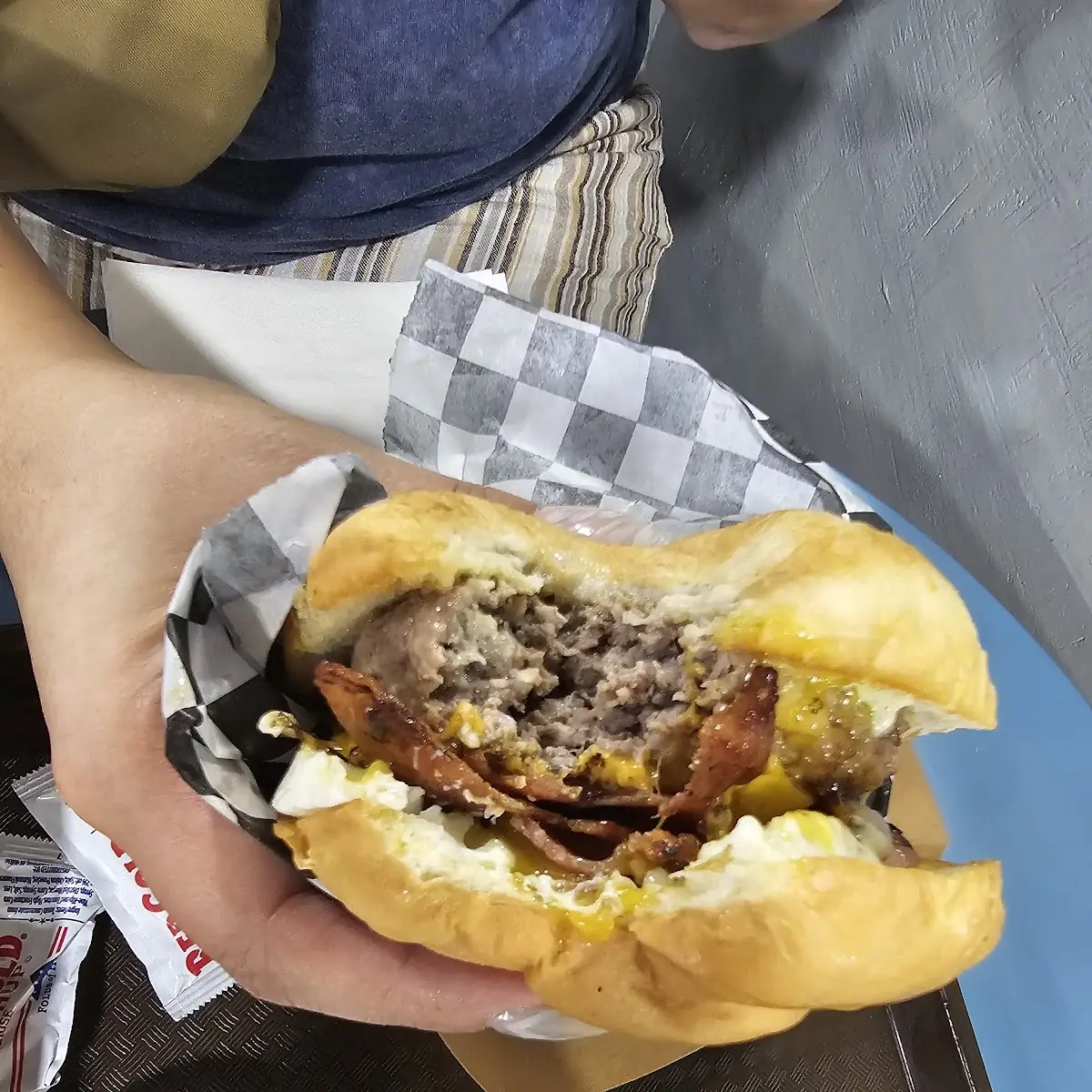 Bacon Egg Burger