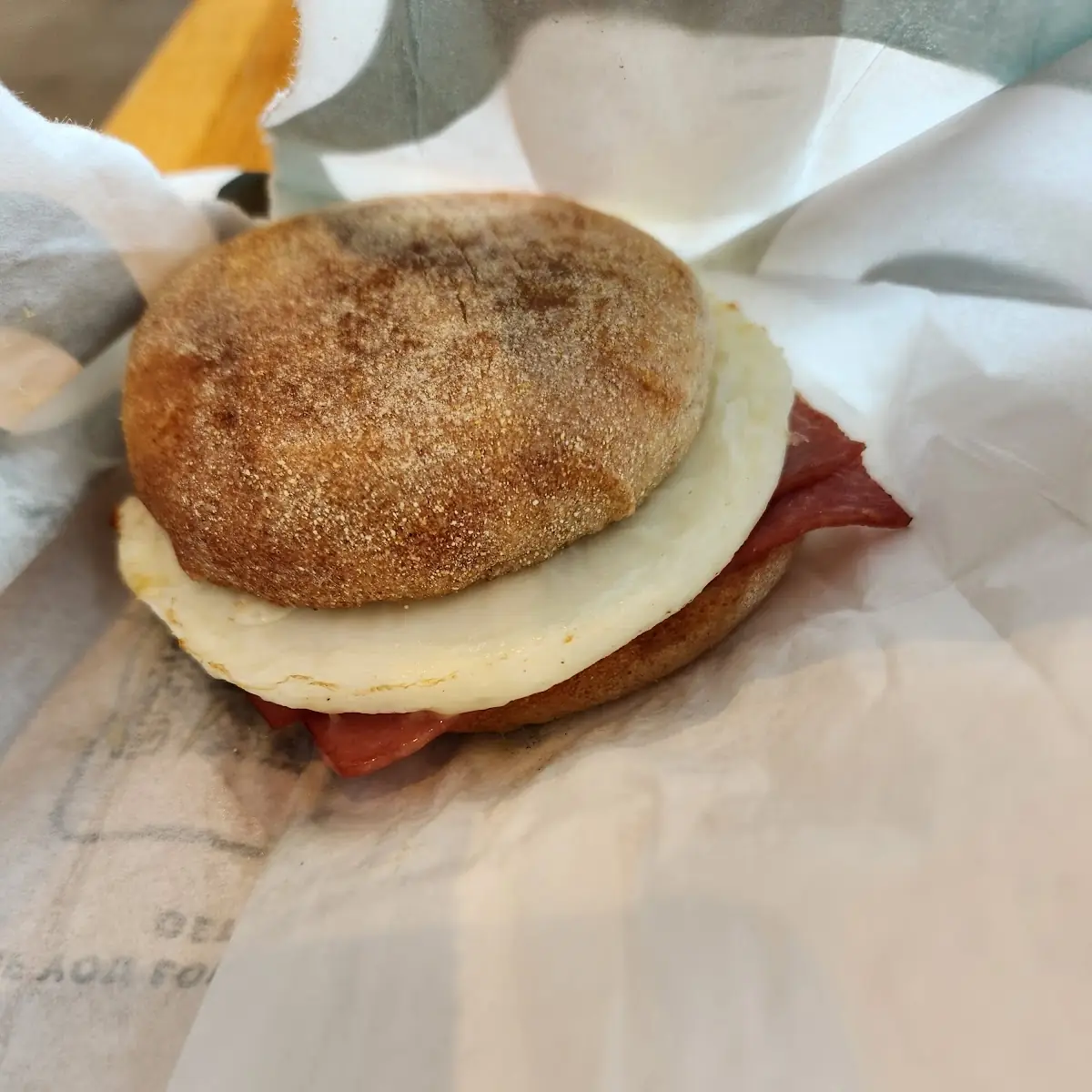 Turkey Bacon Cheddar & Egg White Sandwich