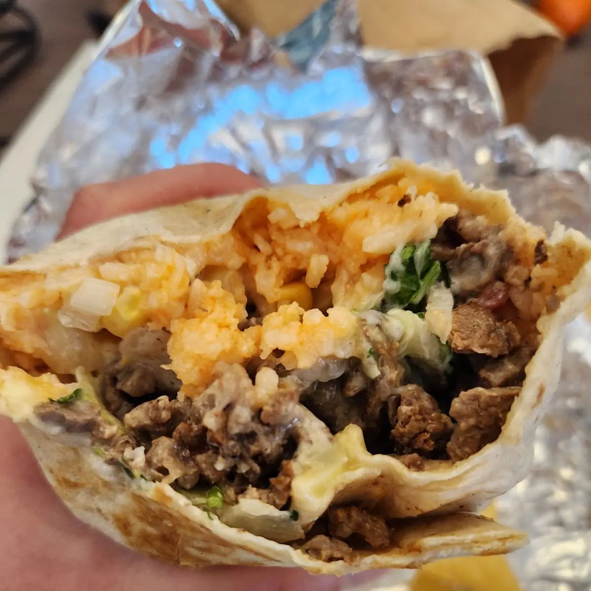 Carne Asada Burrito