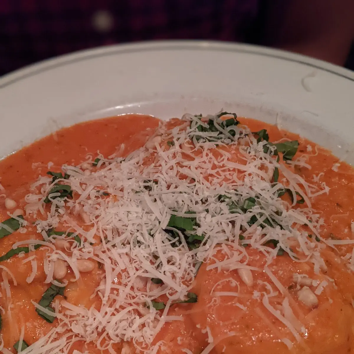 Cheese and Spinach Ravioli